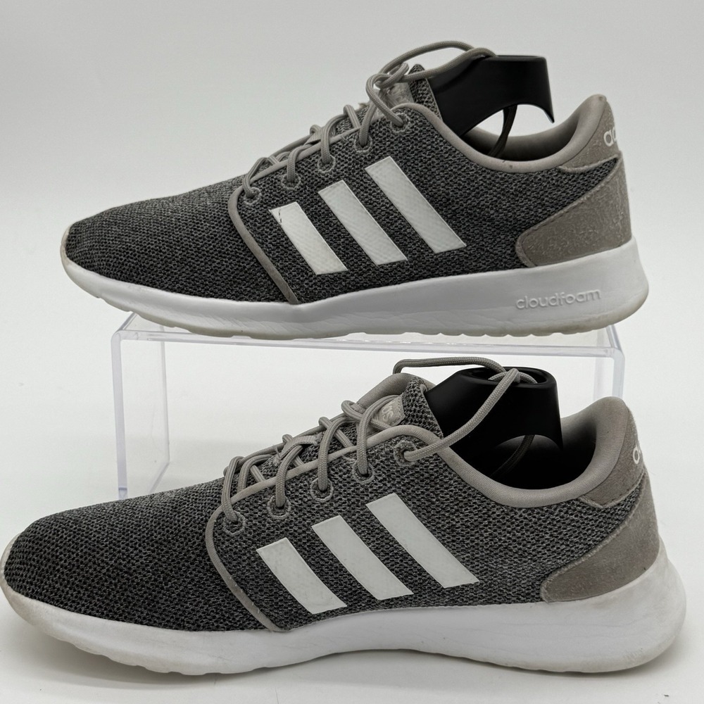 Adidas Cloudfoam 28Y001 Running Racing Shoes Sneakers‎ Gray White Women's Size 7